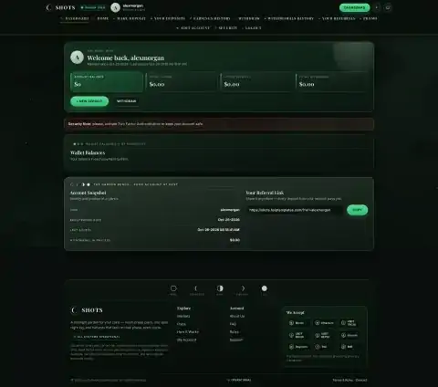 H-TPL24 member dashboard preview